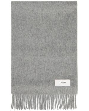 Celine Cashmere Scarf - Gray