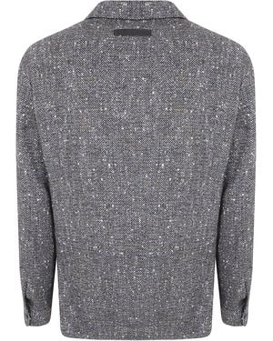ZEGNA "Z Luxury Tailoring" Regular Chore Jacket - Gray