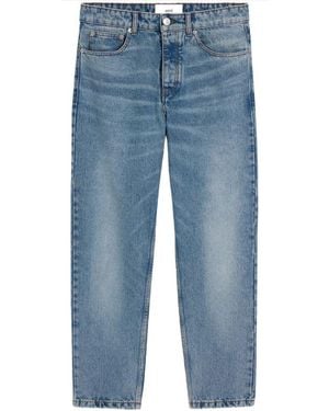 Ami Paris Tapered Fit Jeans - Blue