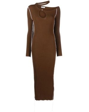 Julfer Dresses - Brown