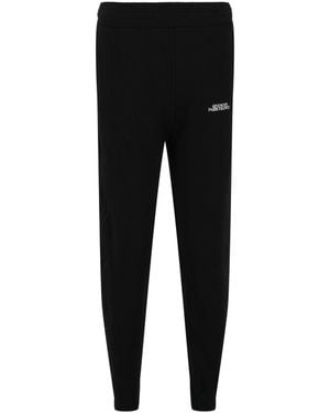 Givenchy Slim Fit Embroidered Sweatpants - Black