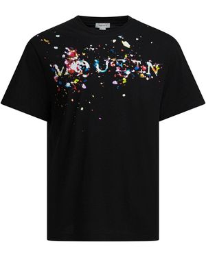 McQueen Cotton T-Shirt - Black