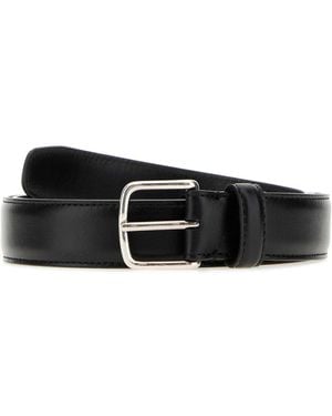 The Row Classic Belt - Black