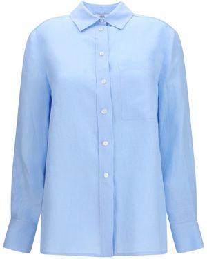 Lardini Shirt Linen - Blue