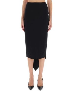 Thelatest "Bree" Midi Skirt - Black