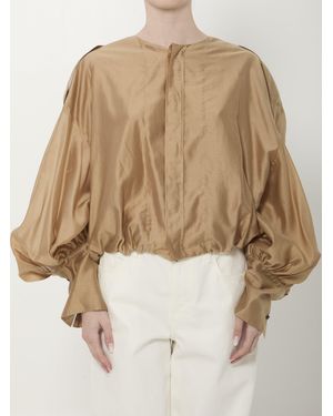 THE LATEST Diana Lightweight Muslin Shirt - Natural
