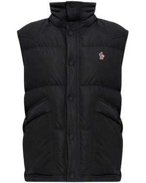 Moncler "Grenoble" Gilet Imbottito "Evans" - Black