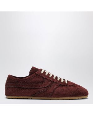 Dries Van Noten Chocolate Suede Sneakers - Brown