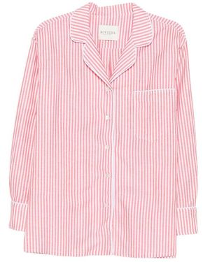Riviera Striped Shirt - Pink
