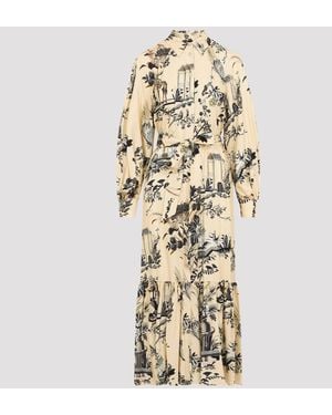 Etro Midi Dress - Metallic