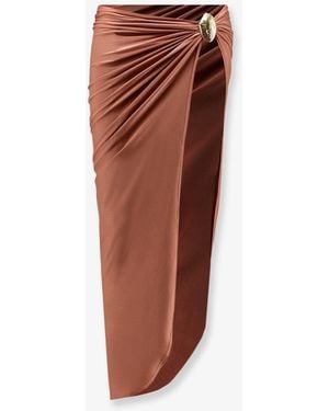 PATBO Golden Dune Lycra Skirt - Brown
