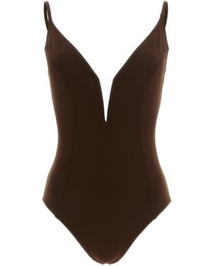 Eres 'Galbe' One-Piece Swimsuit - Brown