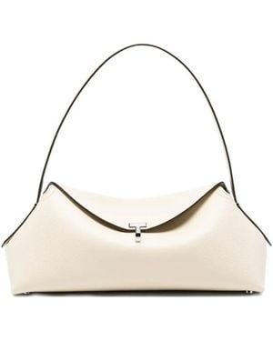 TOTEME T-Lock Shoulder Bag - Natural