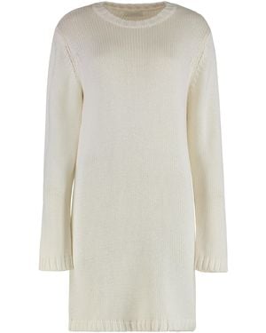 SABLYN Libby Knitted Dress - White
