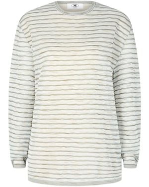 Missoni Oversize Striped Sweater - Gray