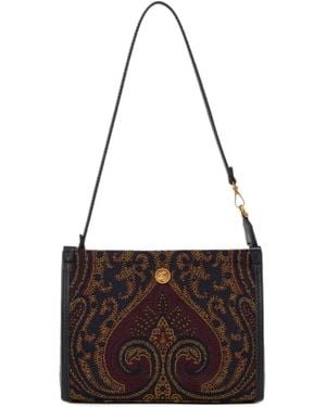 Etro Pouch With Paisley Pattern - White