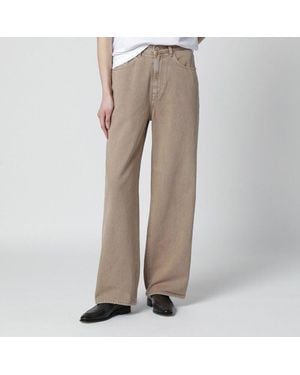 DUNST Sand Relaxed Jeans - Natural