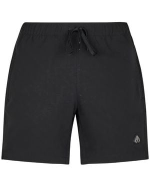 Moose Knuckles Drawstring Swim Shorts - Black
