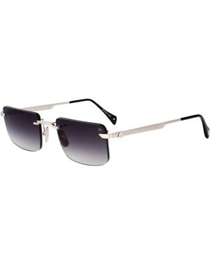 Maybach Sunglasses The Wolf I Titanium - Blue