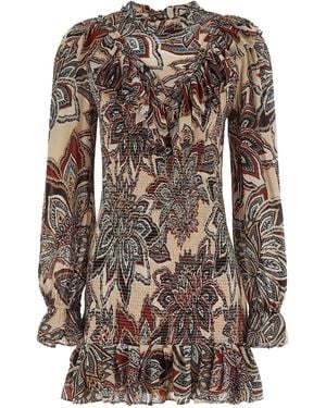 FARM Rio 'Tapestry' Dress - Brown
