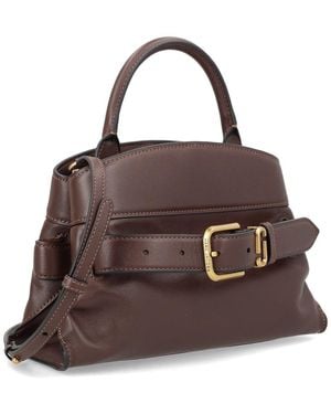 Marc Jacobs Satchel The Small Chocolate Det Dorado - Brown