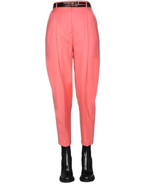 McQueen Pants Peg Leg - Red