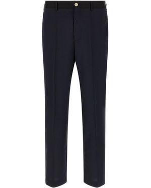 Marni Tropical Wool Pants - Blue