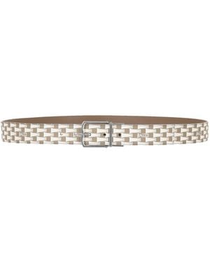 Bally Country 35 Reversible Belt - White