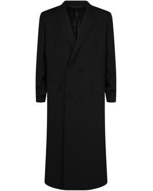 Givenchy Slim-Fit Double Breasted Coat - Black