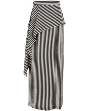 Tela Skirt Asymmetrical - Gray