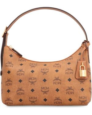 MCM Aren Hobo Bag - Brown