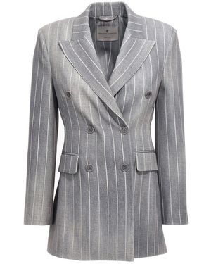 Ermanno Scervino Plastered Blazer - Gray