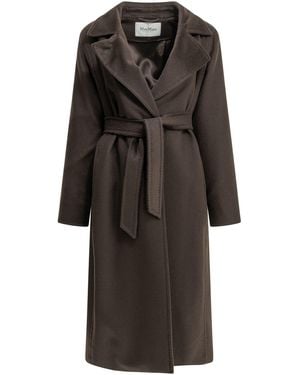 Max Mara "Manuela" Long Coat - Black