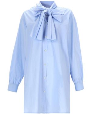 Moschino Gown With Ribbon - Blue