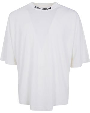 Palm Angels "Classic Logo" Over Tee - White