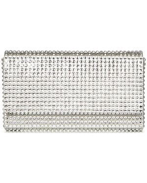 AMINA MUADDI Paloma Mini Clutch - Gray