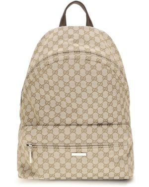 Gucci Large Tag Backpack - Natural