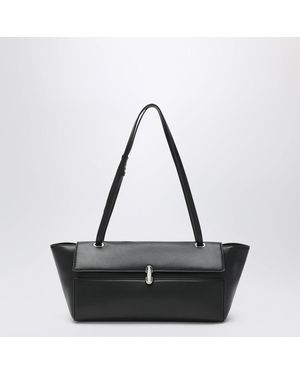 SAVETTE Symmetry Trapeze Shoulder Bag - Black