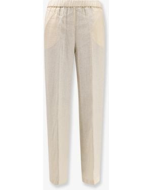 Aspesi Pants Linen - Natural