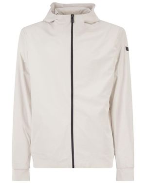 Rrd Surflex Stretch Technical Hooded Jacket - White