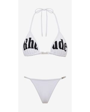 Rhude Tropez Two-Piece Bi - White