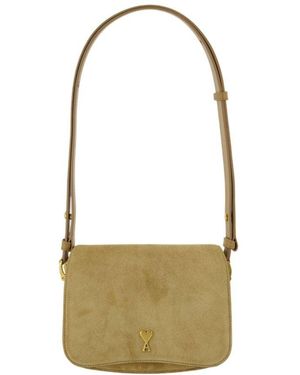 Ami Paris Paris Paris Shoulder Bag - Metallic