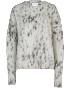 Givenchy Cropped Sweater - Gray