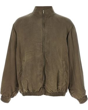Ssstein 'Vintage' Bomber Jacket - Green
