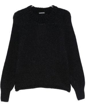 Susanne Bommer Wool Crewneck Sweater - Black