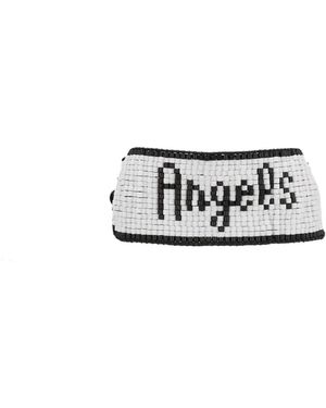 Palm Angels Angel Beads Bracelet - White