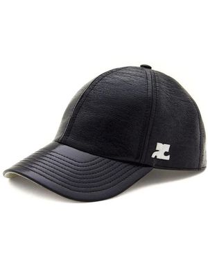 Courreges Caps Black - Blue