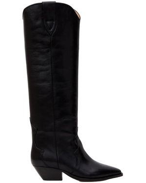Isabel Marant Cowboy Boots Denvee - Black