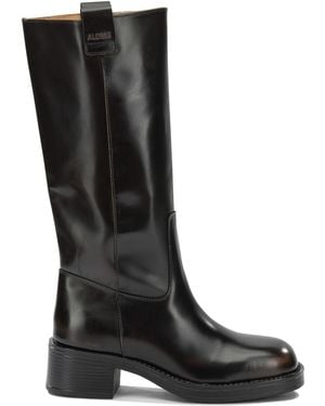 Alohas "Sajan" Knee-High Boots - Black