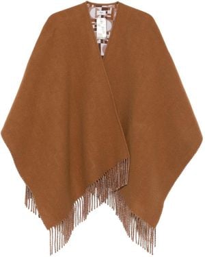 Fendi Camel Wool Blend Jacket - Brown